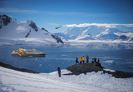 Die Ultramarine in der Antarktis 