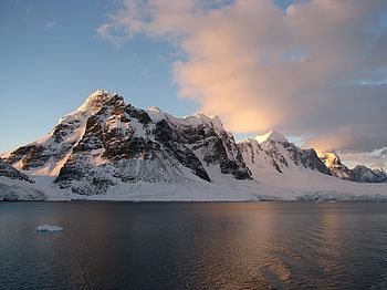 Sonnenschein in der Antarktis